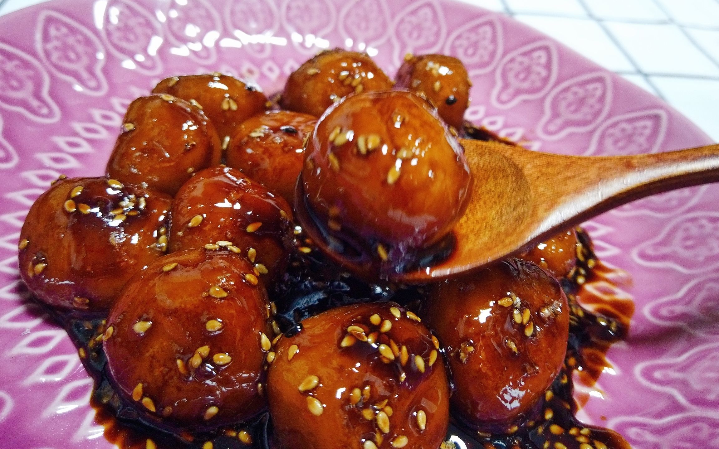 经期必备红糖糯米圆子,驱寒暖宫,软糯香甜,快艾特男朋友学起来!