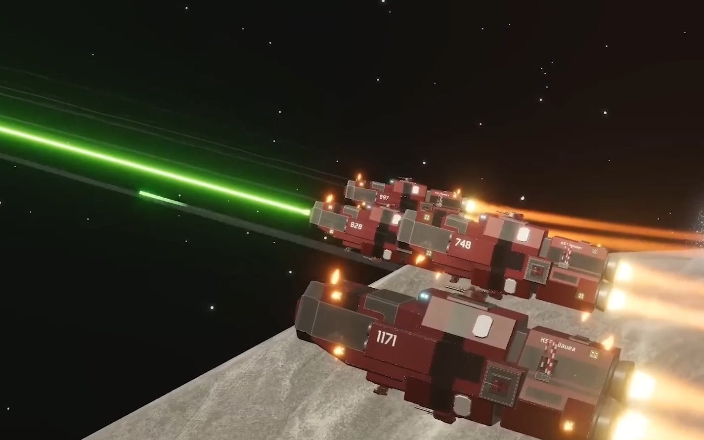 太空战斗中的激光武器解释