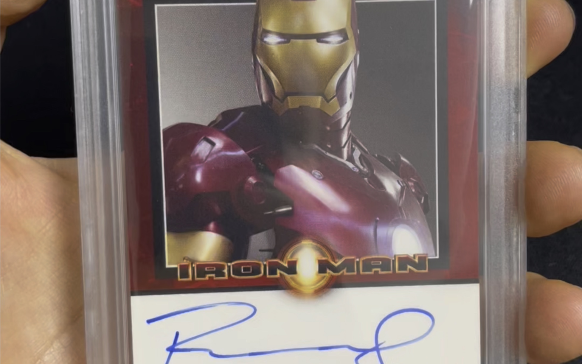 【bgn卡牌评级机构】漫威最火ip复仇者联盟钢铁侠签字 美如画 经典