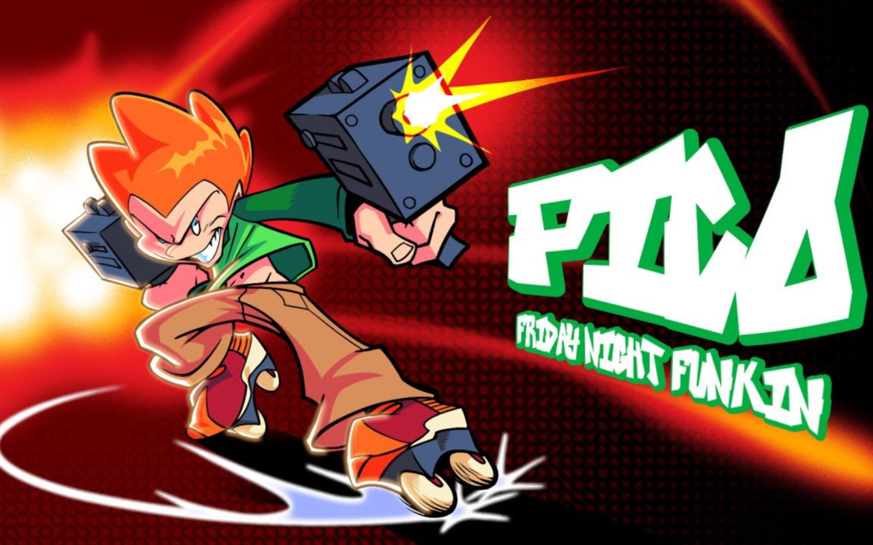 pico的blammed混音版本【中字/fnf】robotic wisp - friday night