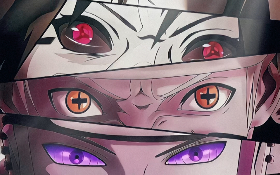 "我会成为你的眼睛,帮你看清未来"——— 宇智波