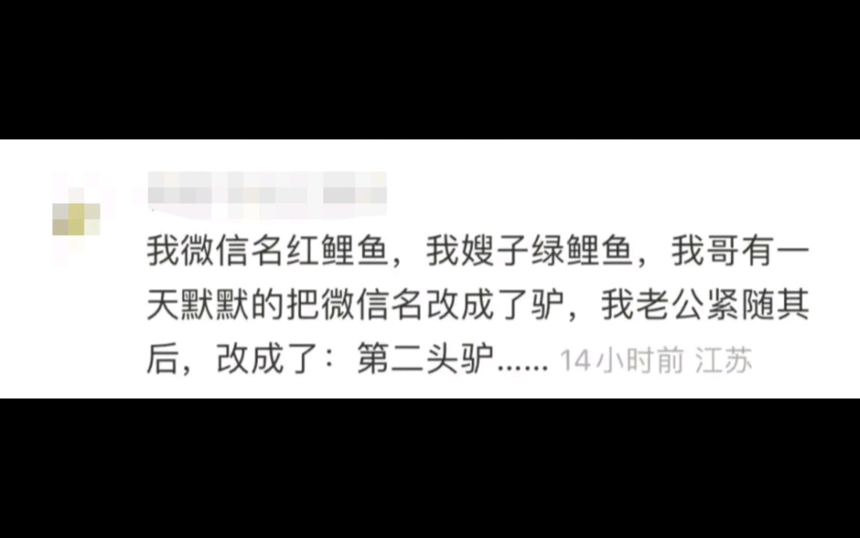 全家“秀恩爱”的“网名”…一家人都要“可可爱爱”…哈哈哈哈哔哩哔哩bilibili