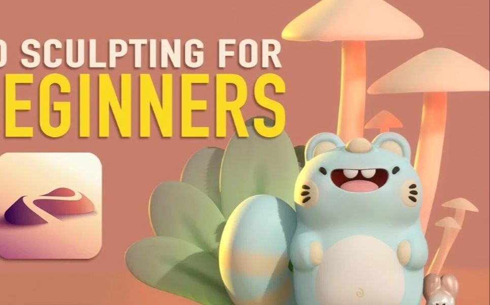 【nomad sculpt】dave《初学者的 3d 雕刻》(中英双字)