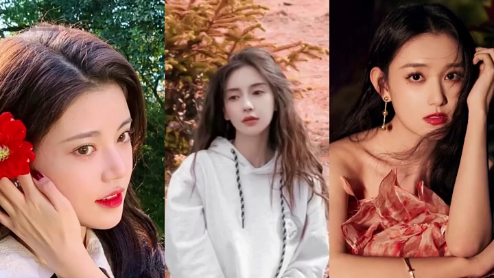 h杨颖 原来一点点混血都可以这么美"孙珍妮 "蒋依依