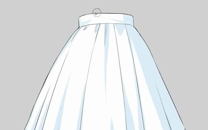 【插画技能培训】怎么给给裙子上色 插画师大学应该学什么专业