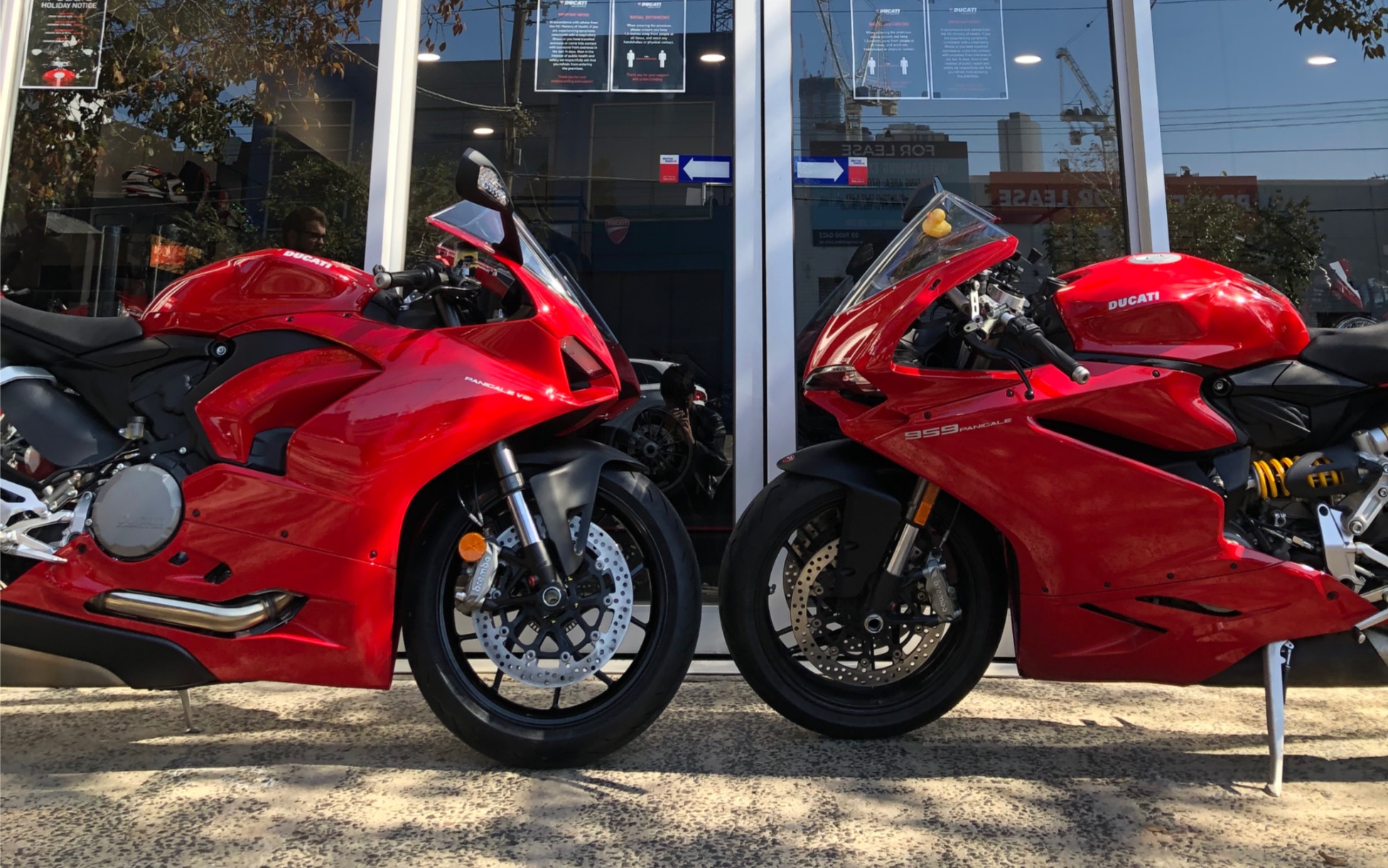 杜卡迪panigale v2提车作业