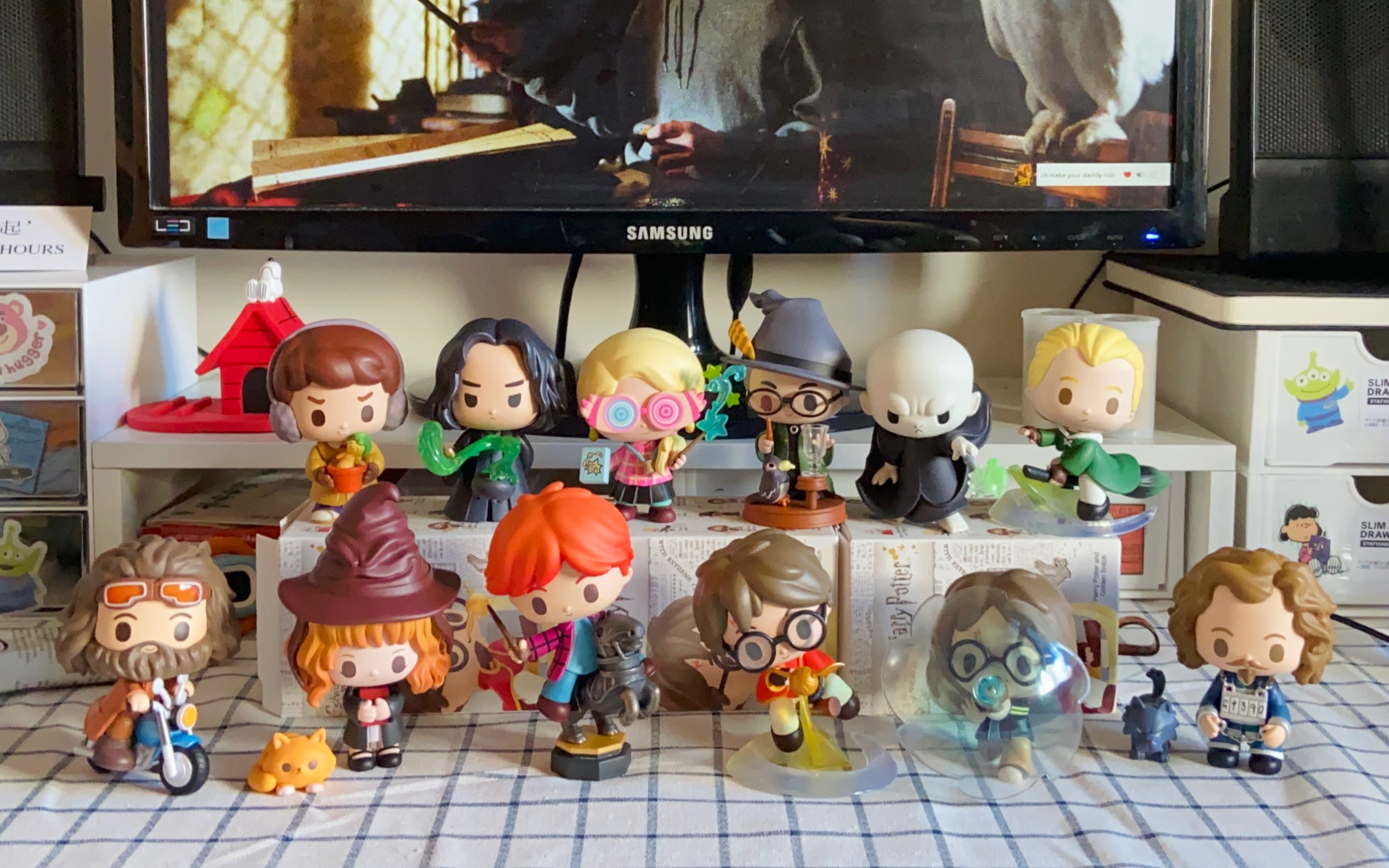 开箱视频 泡泡玛特哈利波特系列盲盒|最混乱的开箱视频叭hhhhhhh