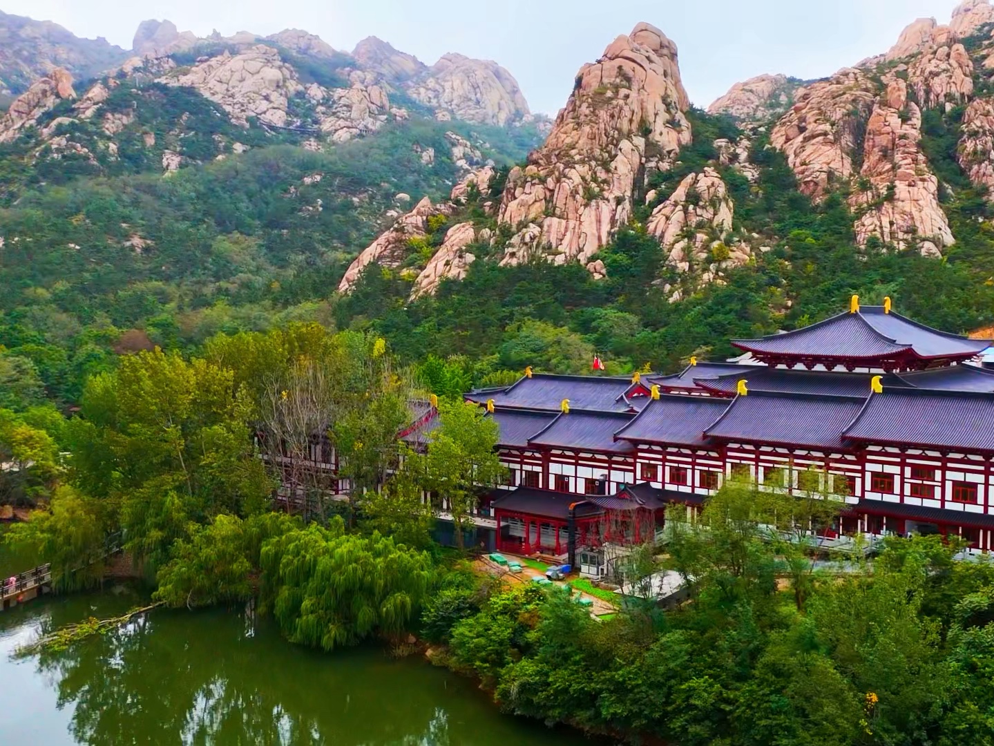 探秘距今已有1500年历史的大珠山石门寺