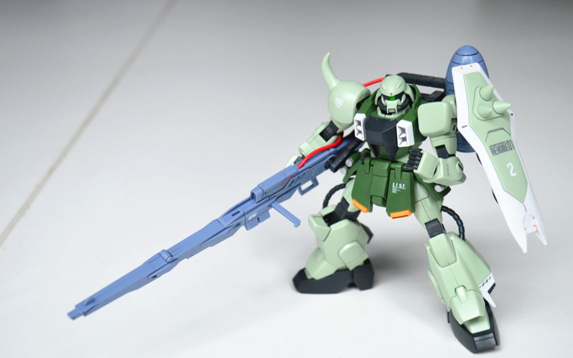 活动作品万代hg扎古勇士炮击型