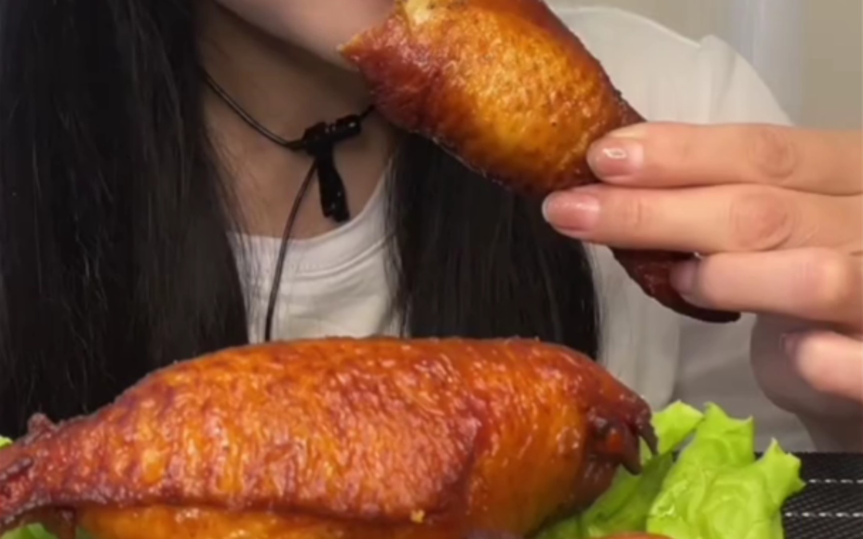 【快手吃播】鸡翅包饭_哔哩哔哩_bilibili