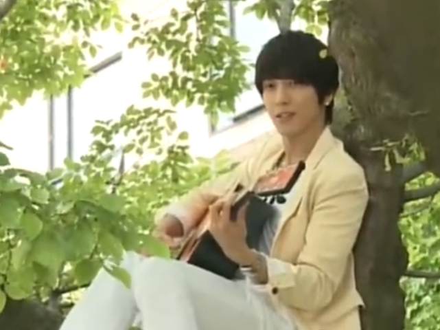 【郑容和】在树上弹吉他的校草