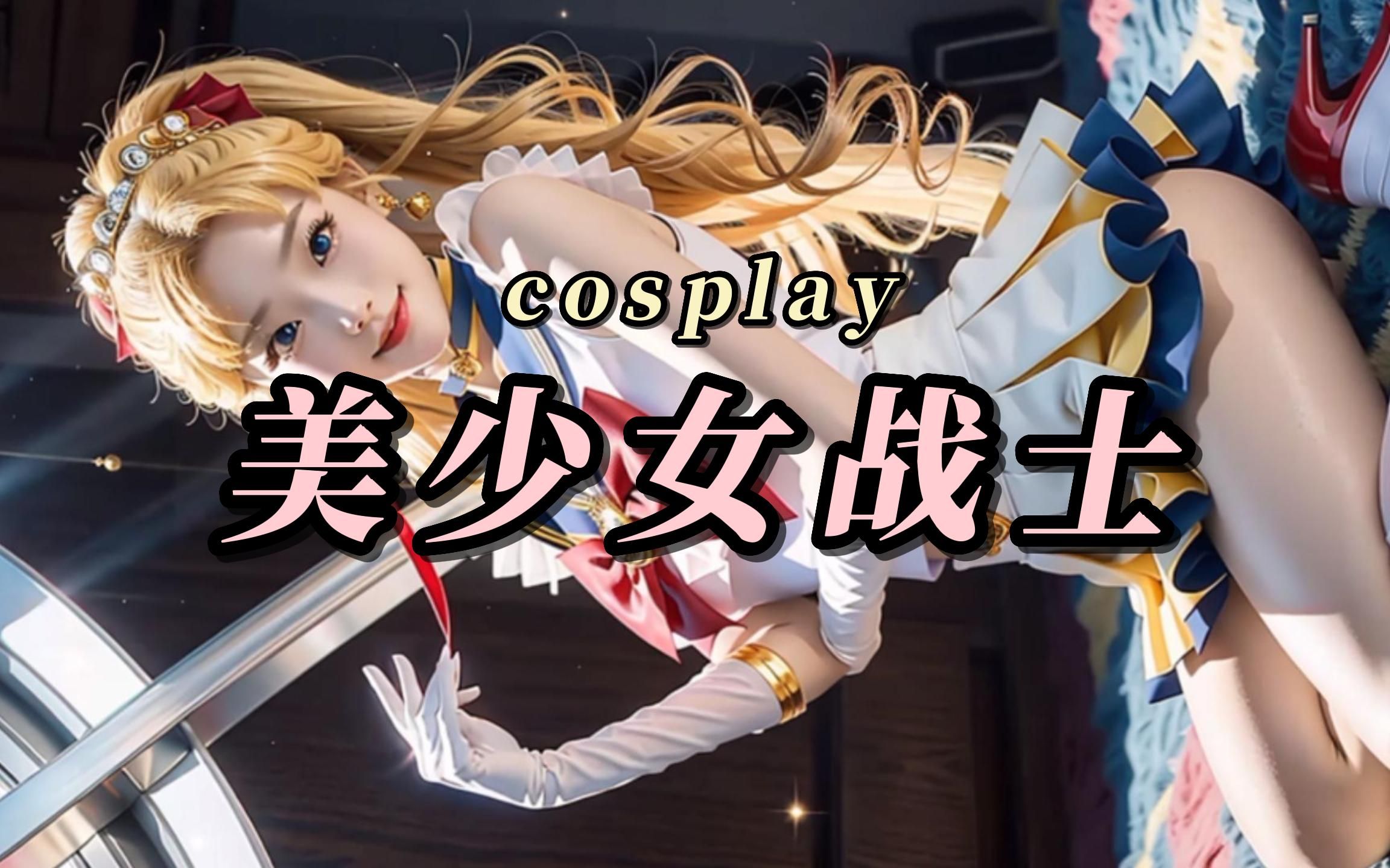 [图]手机横屏-cosplay美少女战士，代表月亮消灭你-AI绘画美女智能穿搭