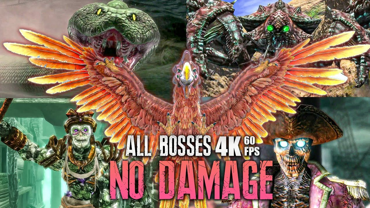 【4k】【海盗大冒险】单人无伤通关全boss