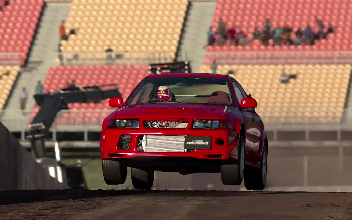 第二代evo的终极形态 三菱evo vi 汤米·马基宁版 加泰罗尼亚赛道