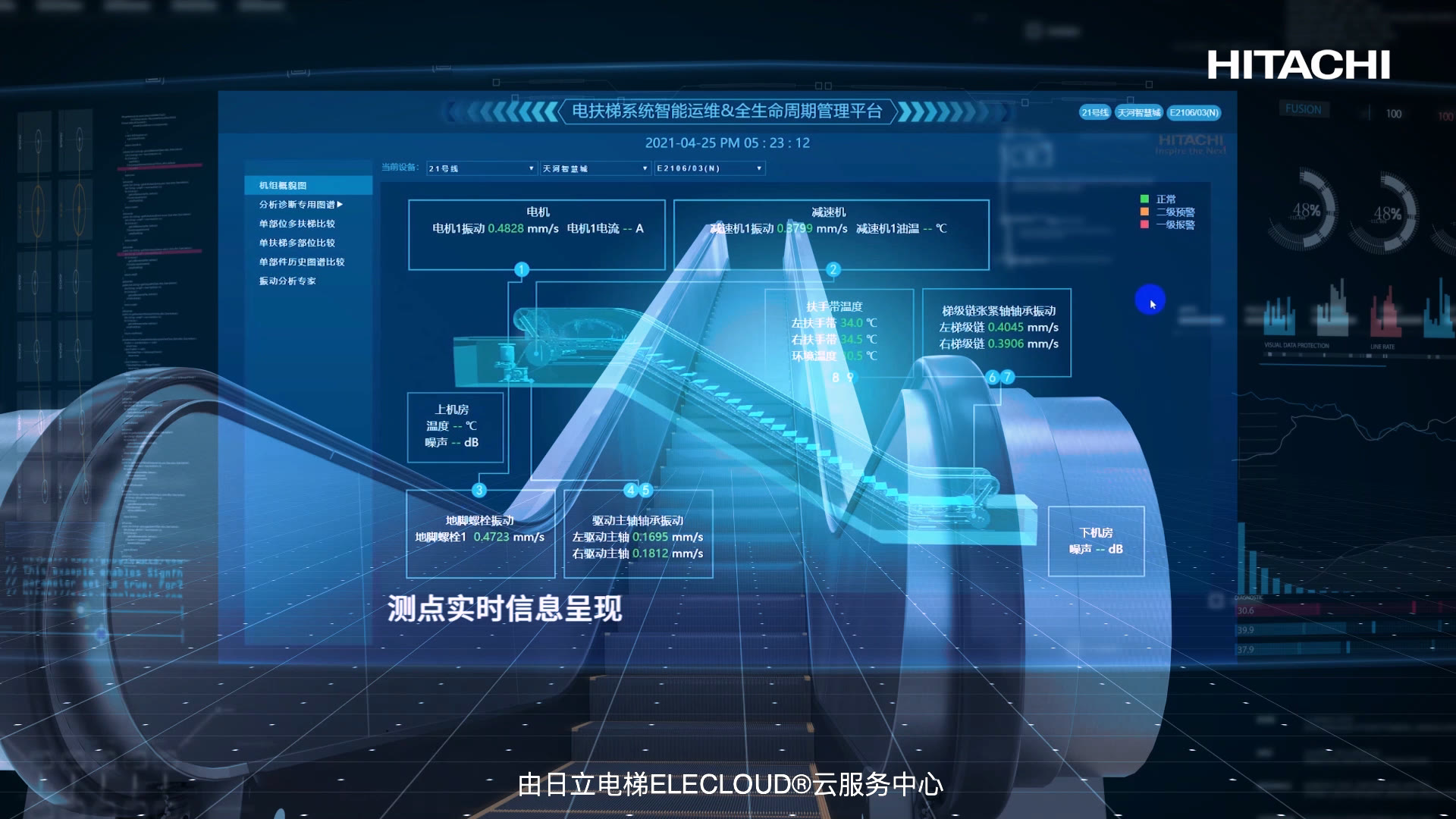 日立公交型自动扶梯 全生命周期智能化解决方案#日立电梯哔哩哔哩bilibili