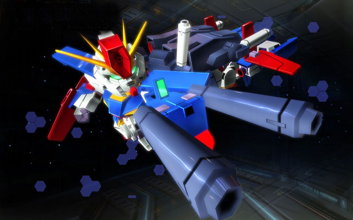 sd敢达 易上手的机子 强化型zz高达作战视频