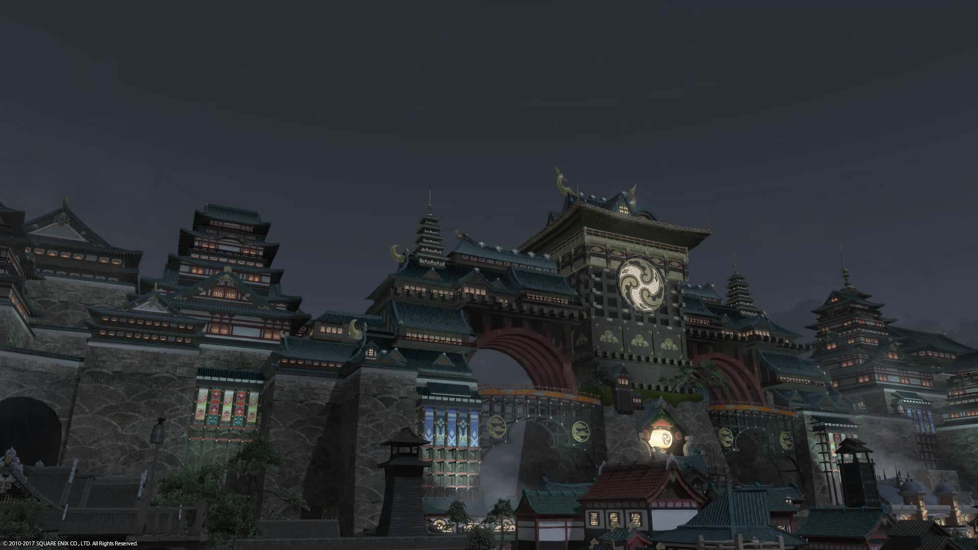 12秒自制最终幻想14黄金城延时黄金城新的一天