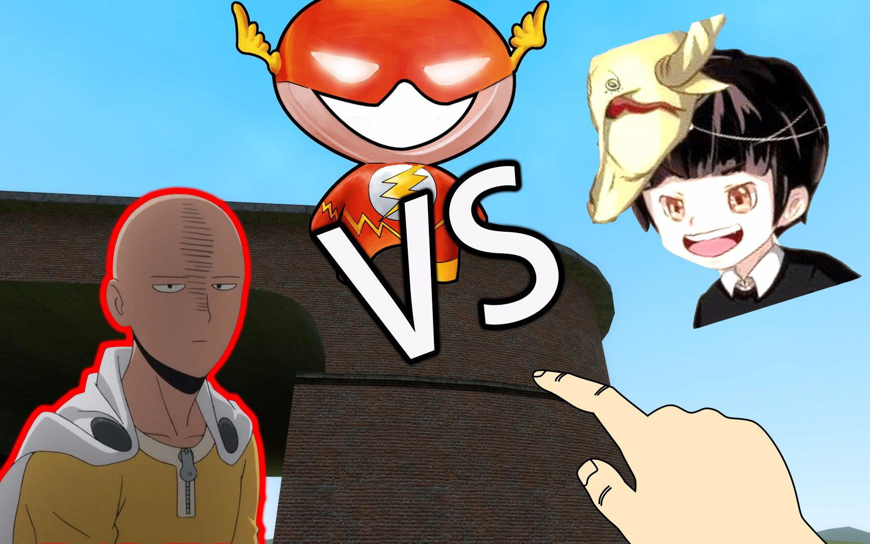 【garrys mod|gmod模组介绍】|一拳超人vs逆风笑|究竟鹿死谁手!