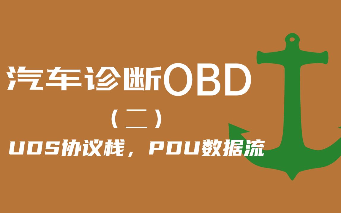 汽车诊断OBD(二)UDS协议栈和PDU数据流哔哩哔哩bilibili