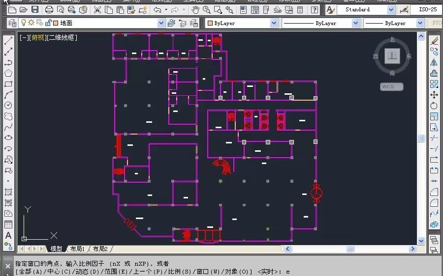 CAD室内设计:12.4 绘制酒店大堂地材图哔哩哔哩bilibili