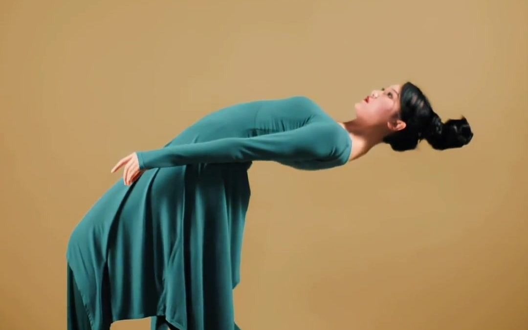 只此青绿这一下腰绝了