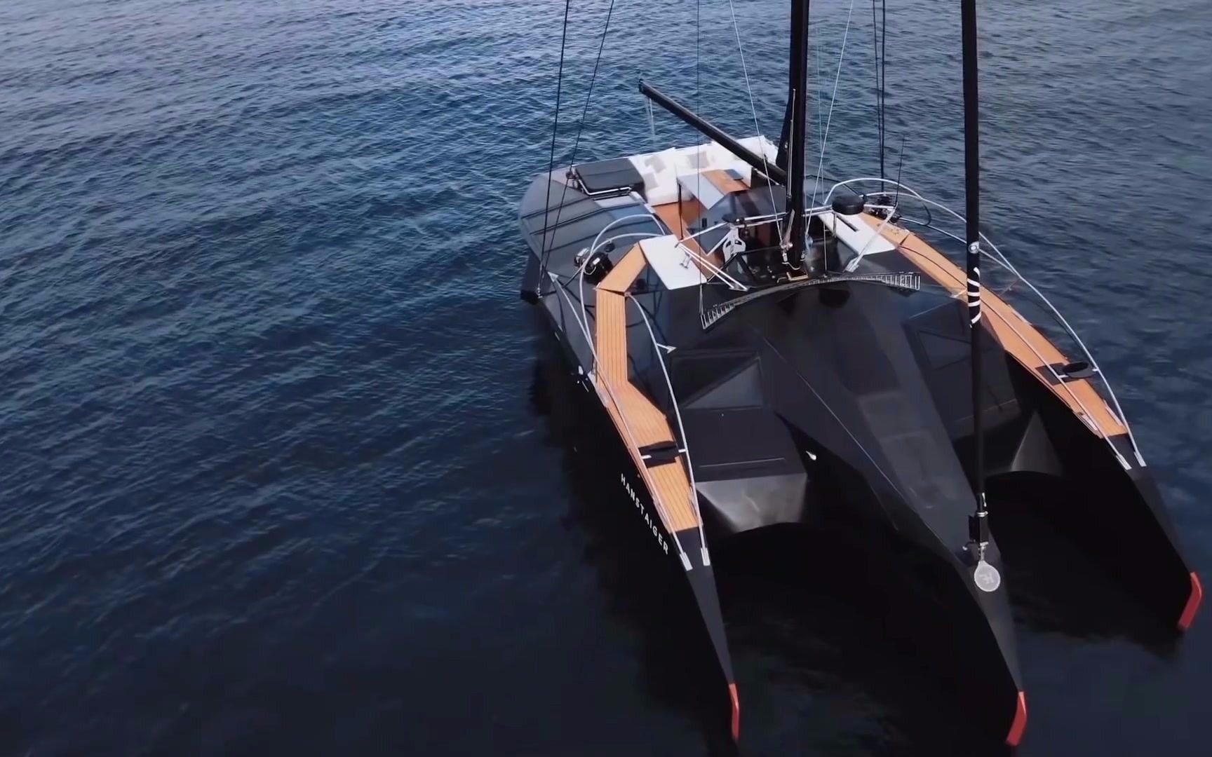 超酷的三体帆船颠覆你对帆船的认知hanstaigerx1来自未来的宇宙飞船