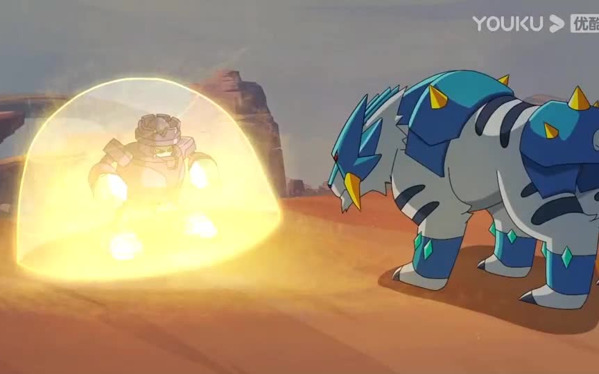 赛尔号动画赛小息小队搜寻能量矿石偶遇煞德罗