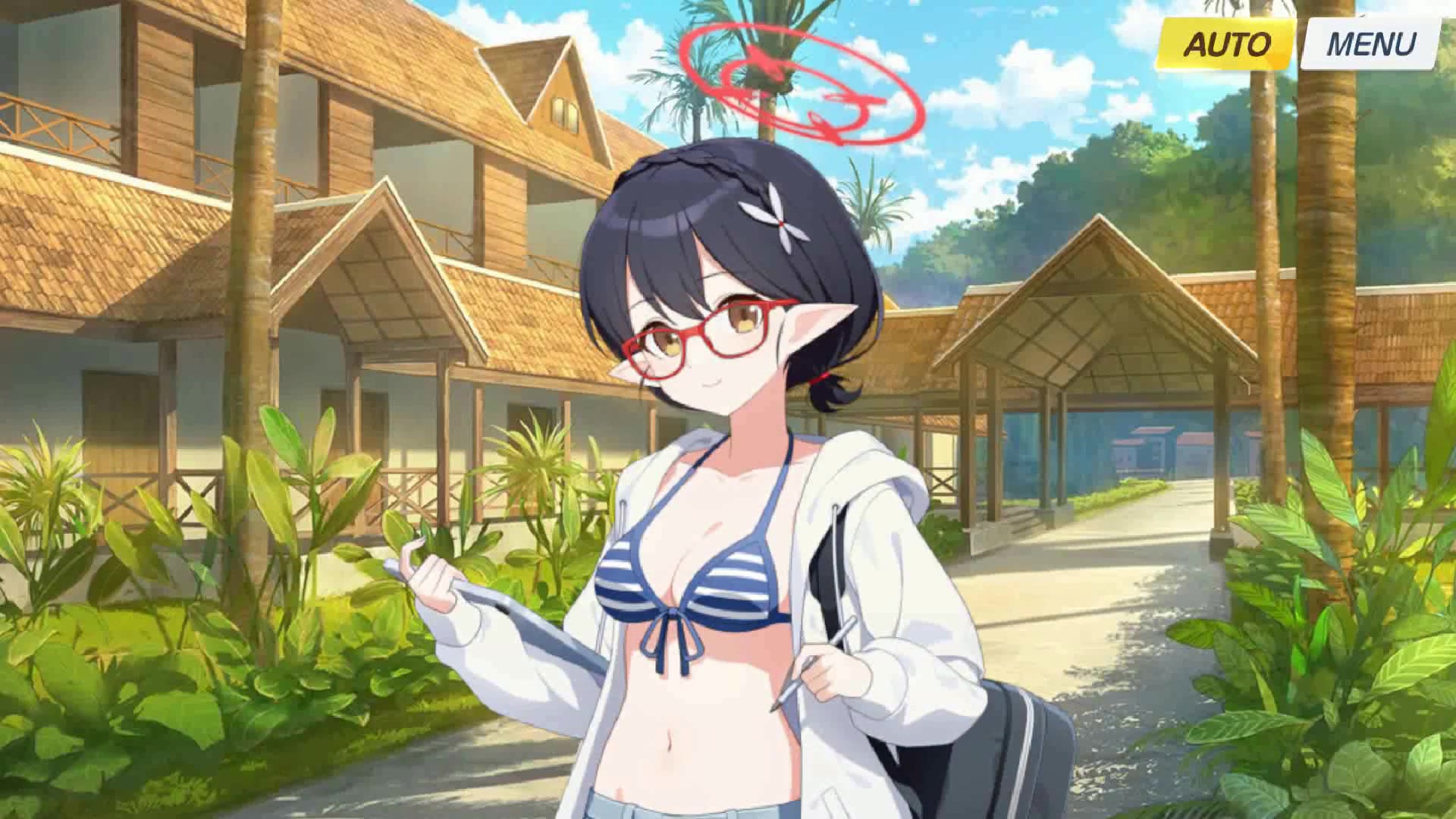 中文字幕碧蓝档案角色剧情泳装绫音