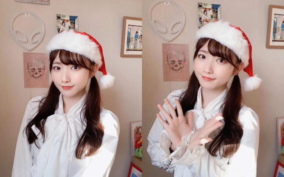 【青山渚】她好像有那个短视频牛逼症|外星人圣诞限定皮肤_哔哩哔哩