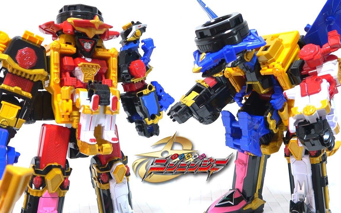 【手里剑战队忍忍者】手里剑合体 dx手里剑神的讲谈评测!【万代】