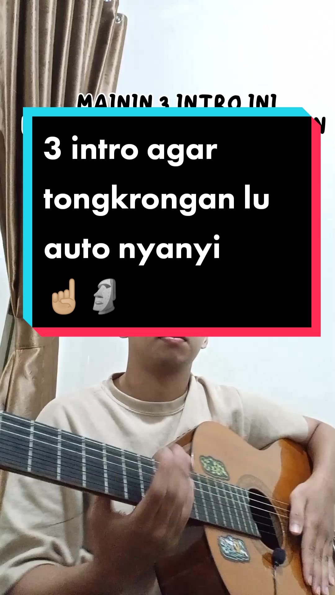 jgn ngaku klen gitaris tongkrongan kalo gapernah mainin intro