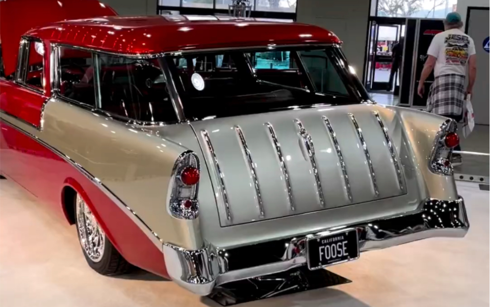 看看1956年的瓦罐车——1956雪佛兰nomad