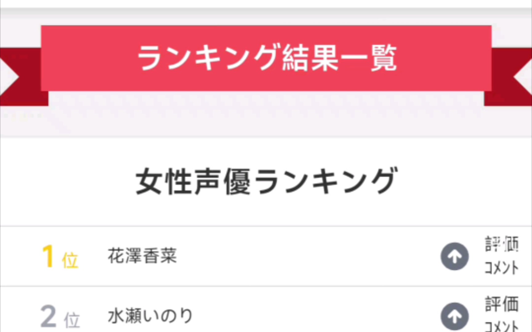 日本声优排行榜安野希世乃哔哩哔哩bilibili