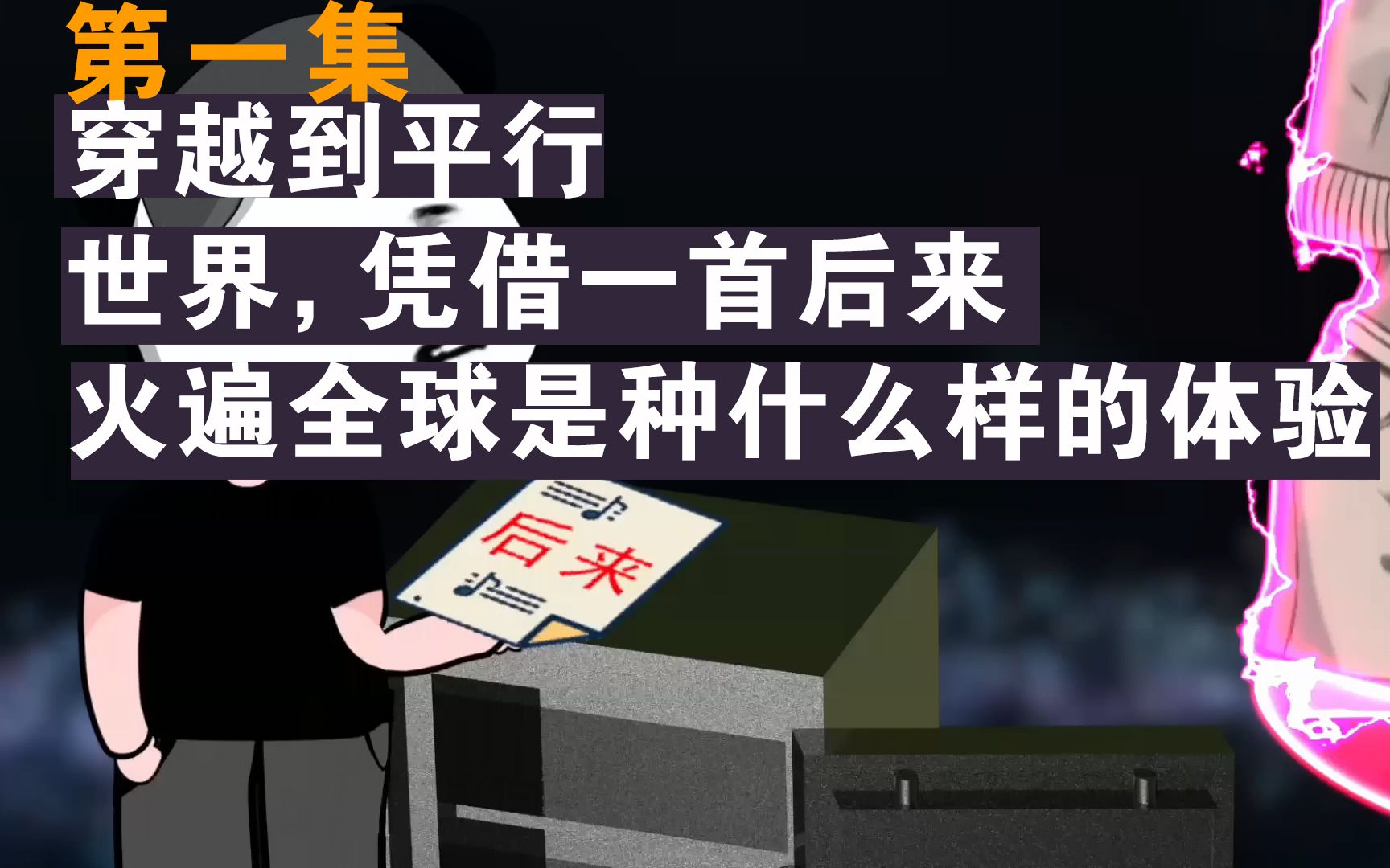 [图]沙雕动画：穿越到平行世界，以为靠抄袭走向人生巅峰，迎娶白富美