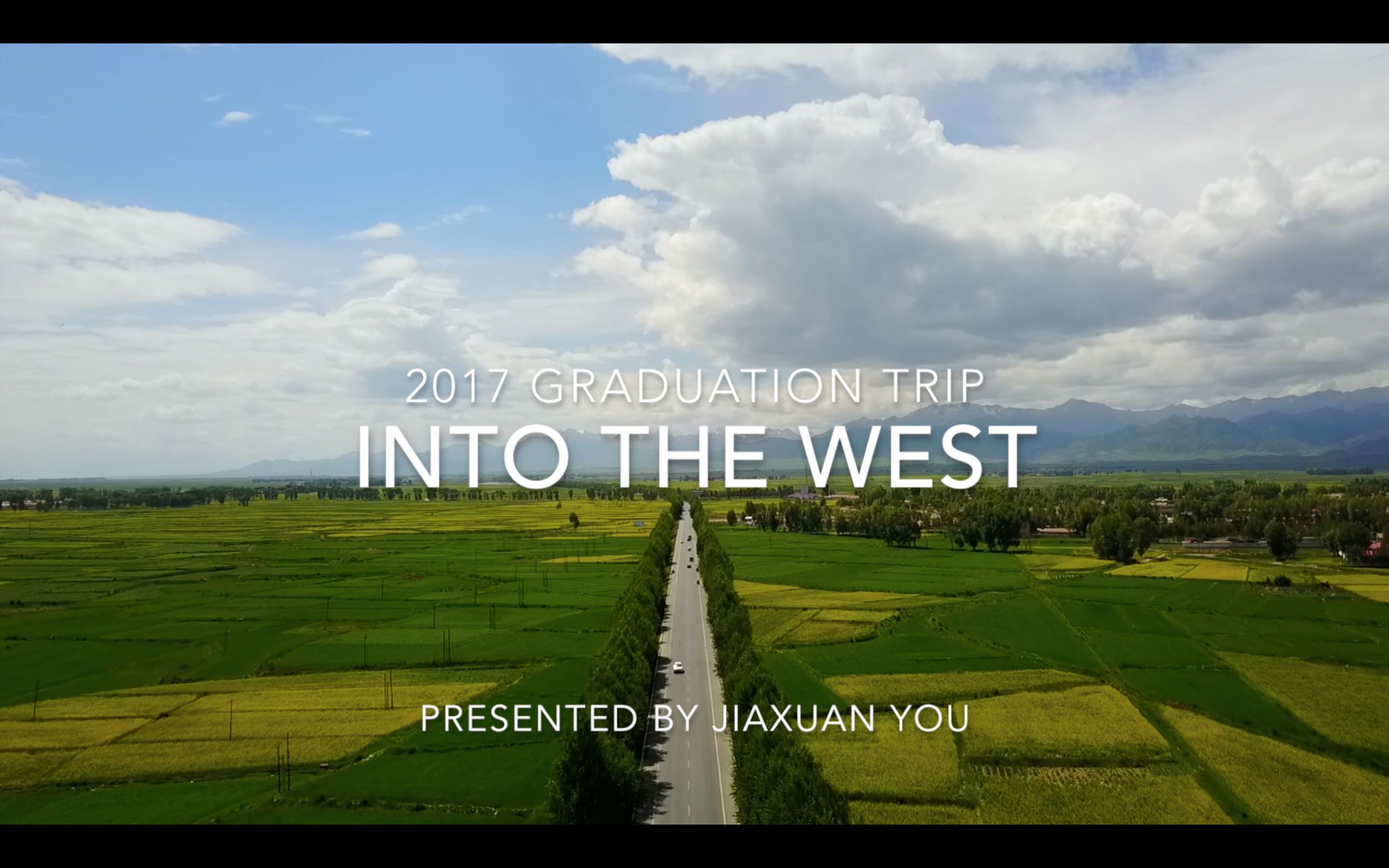 [图]Into the West -- 清华大学自34班青海甘肃毕业旅行航拍 (字幕版)