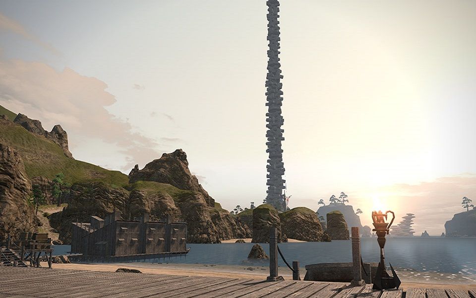 最终幻想14吟游诗人乐器演奏红玉海地区bgm深宵之海宵の海红玉海夜