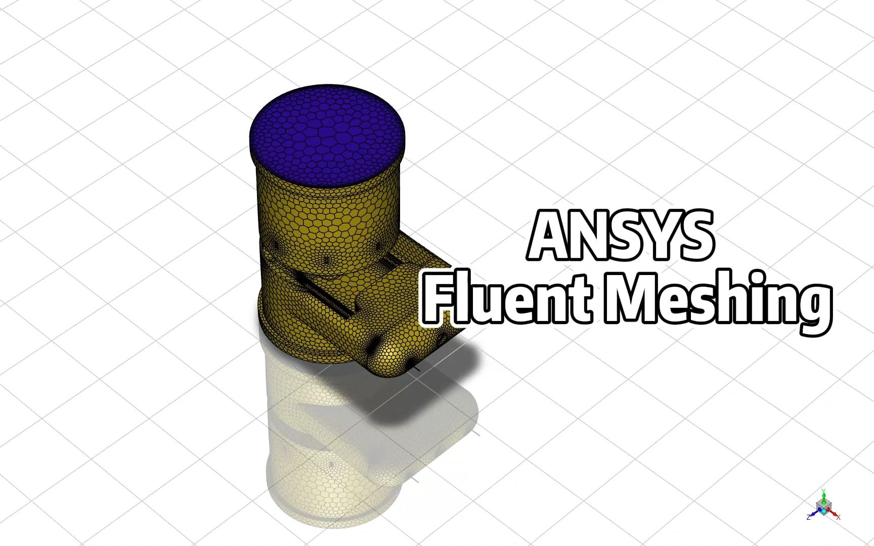 ANSYS Workbench自带的流体网格剖分工具FluentMeshing很好用,解决了我这种不太会画网格的大难题,滑阀冲蚀分析模型哔哩哔哩bilibili