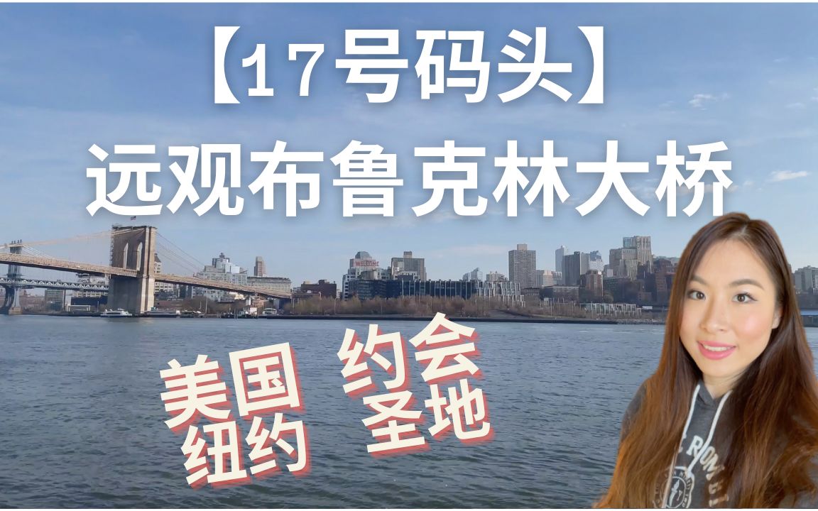 [图]美国纽约市17号码头！可看到百年的布鲁克林大桥和曼哈顿大桥～ 曼哈顿唐人街附近～城市中的美景～浪漫约会圣地！影片最后还有圣诞树和圣诞装饰 |