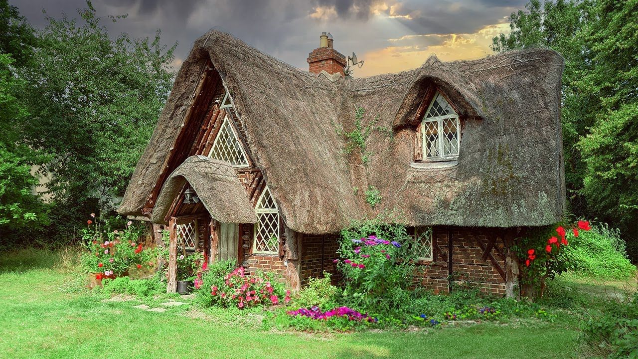 英国科茨沃尔德村的白雪公主小屋,难以置信