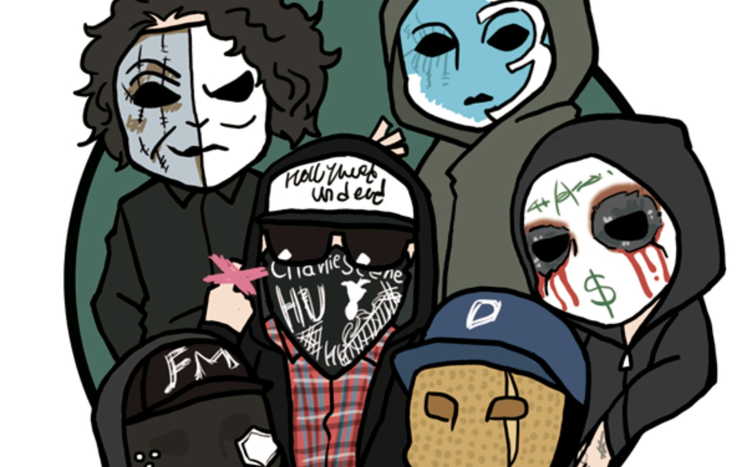 【hollywood undead】tendencies live_哔哩哔哩 (゜-゜)つロ 干杯