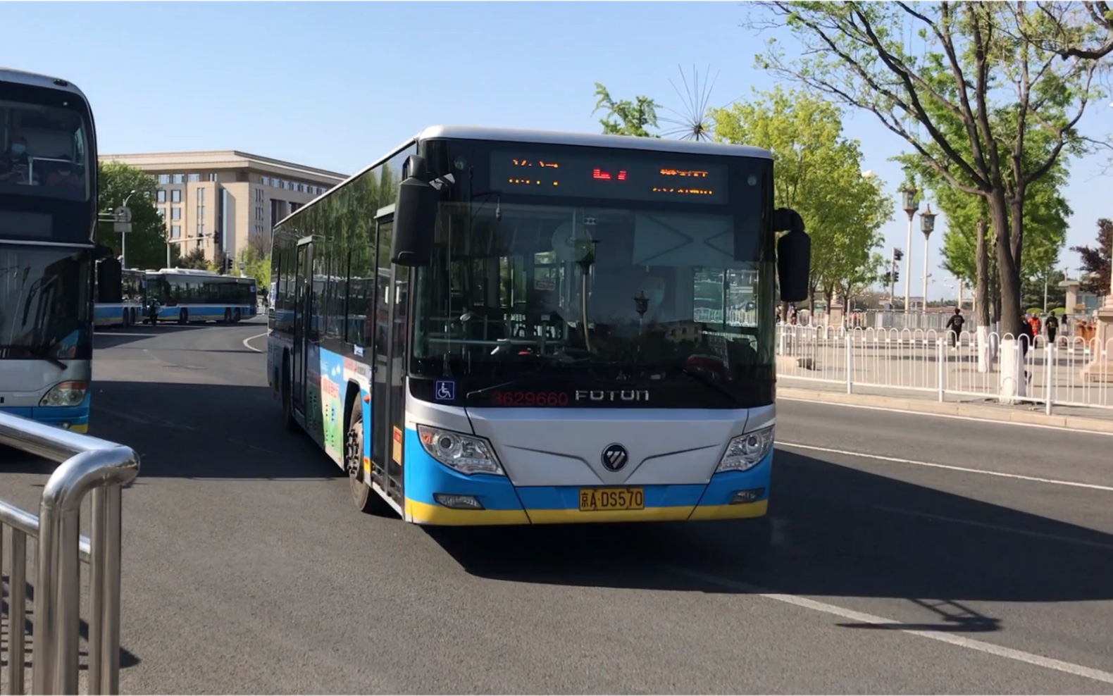 北京公交67路肖姐报站前门樊家村公交场站