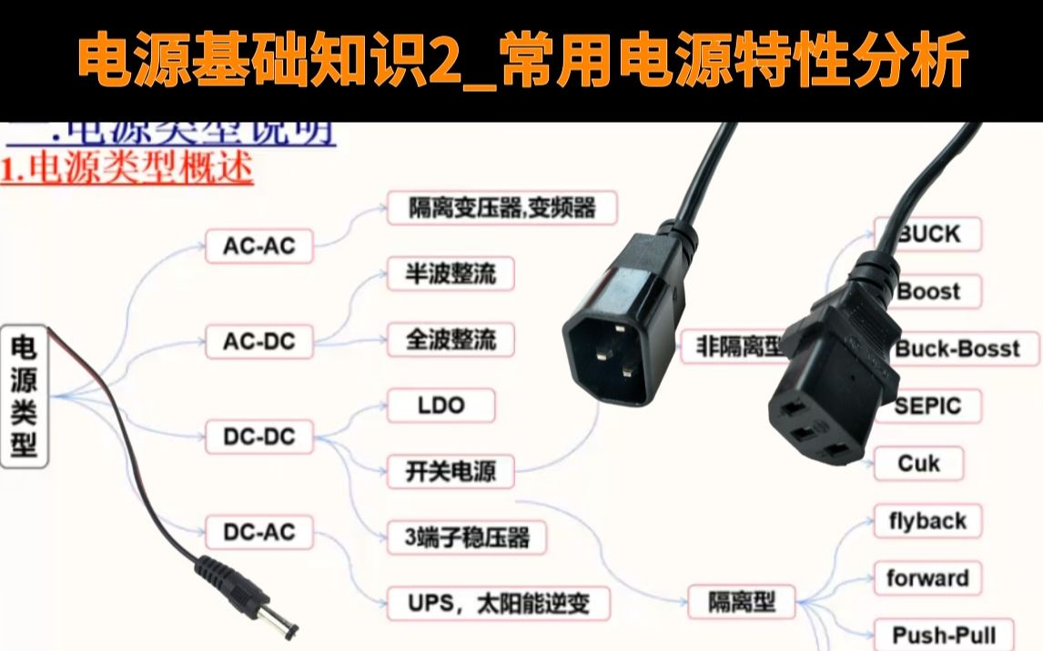 元器件选型——常用电源特性分析2哔哩哔哩bilibili