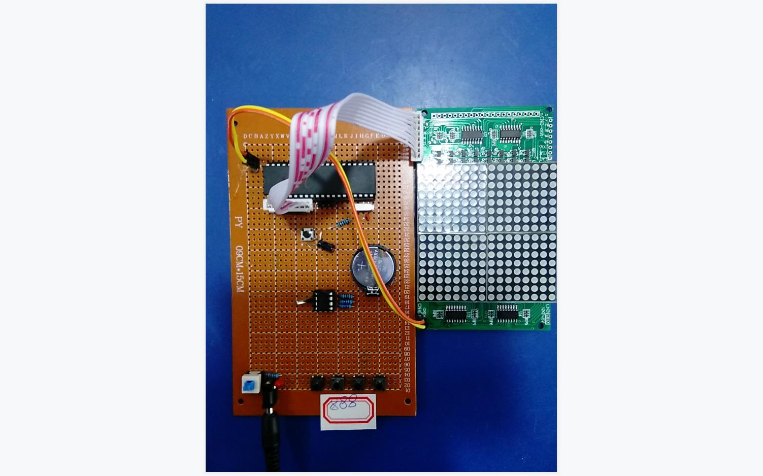 基于51单片机的LED滚动点阵广告屏设计16*16点阵DIY开发板套件18888哔哩哔哩bilibili