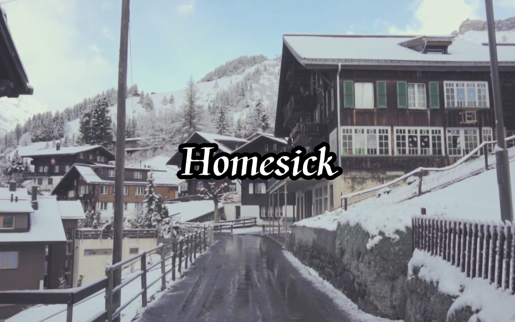 [图]特别深情的一首歌，触动灵魂的声音《Homesick》