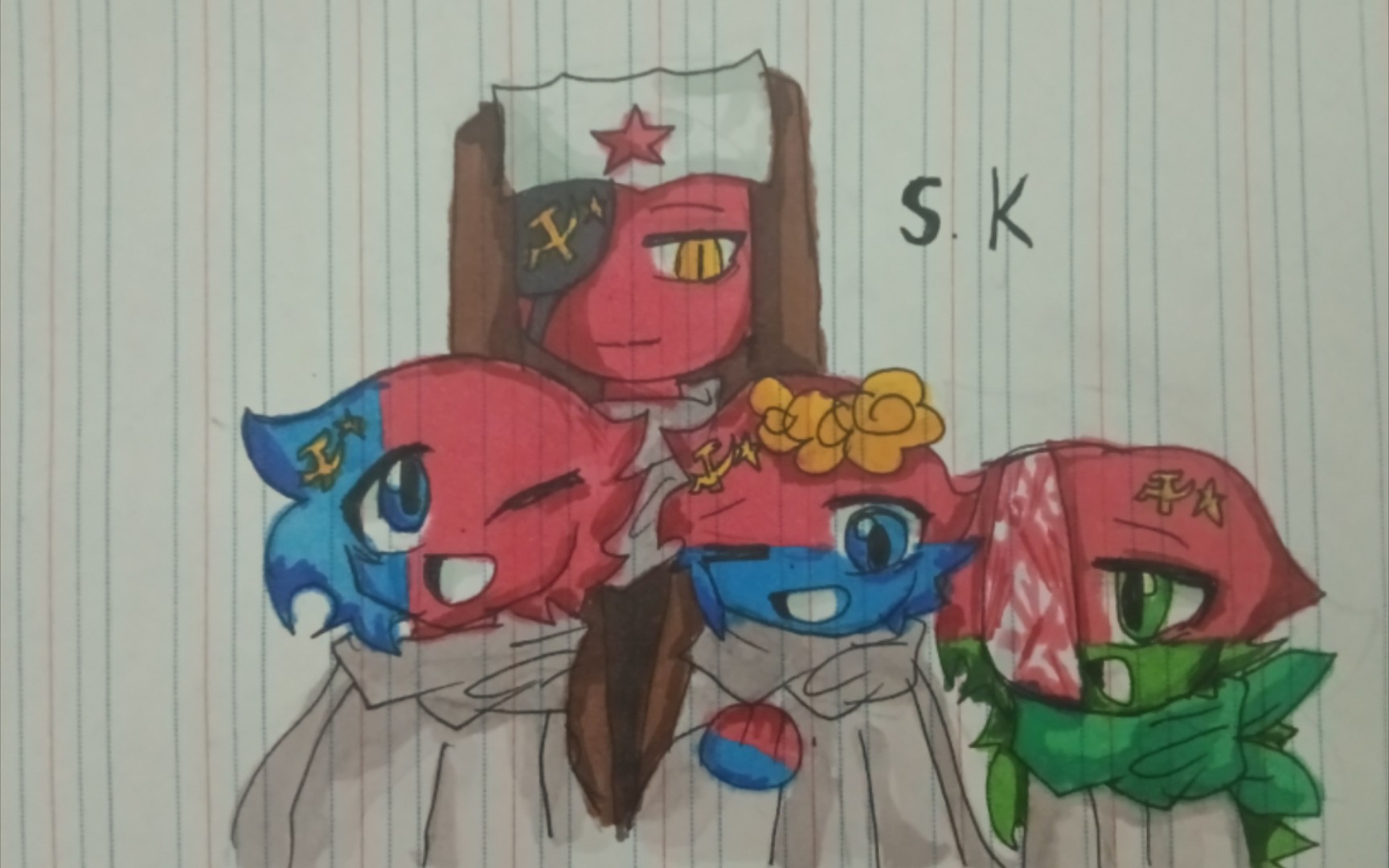 【ch/苏联一家】是甜的,太甜了对吧?97