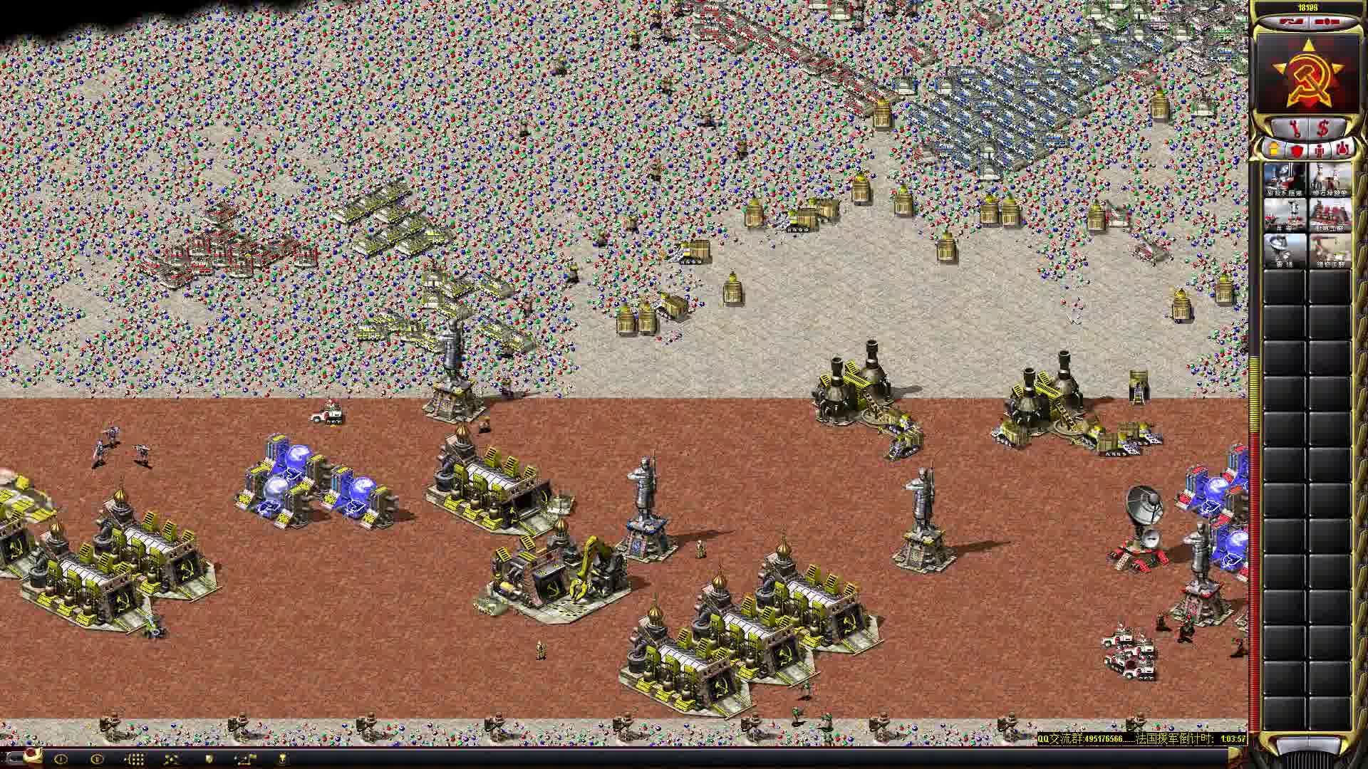 玩红警嚣张的1000局(243)【兵临城下】5v2家都不严实