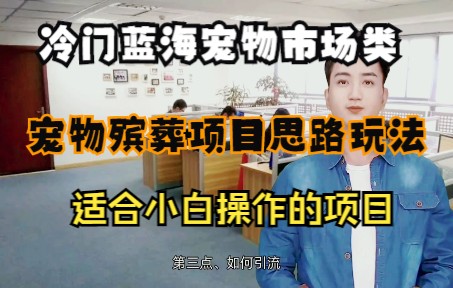 冷门蓝海宠物市场类,宠物殡葬项目思路玩法,适合小白操作的项目!哔哩哔哩bilibili