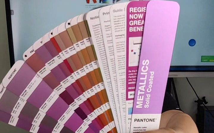 PANTONE金属色卡8+10开头色号潘通金属色彩GG1507B哔哩哔哩bilibili