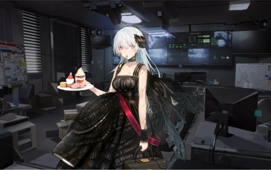 《少女前线》雷电-黑天鹅的梦 皮肤剧情_哔哩哔哩 (゜-゜)つロ 干杯