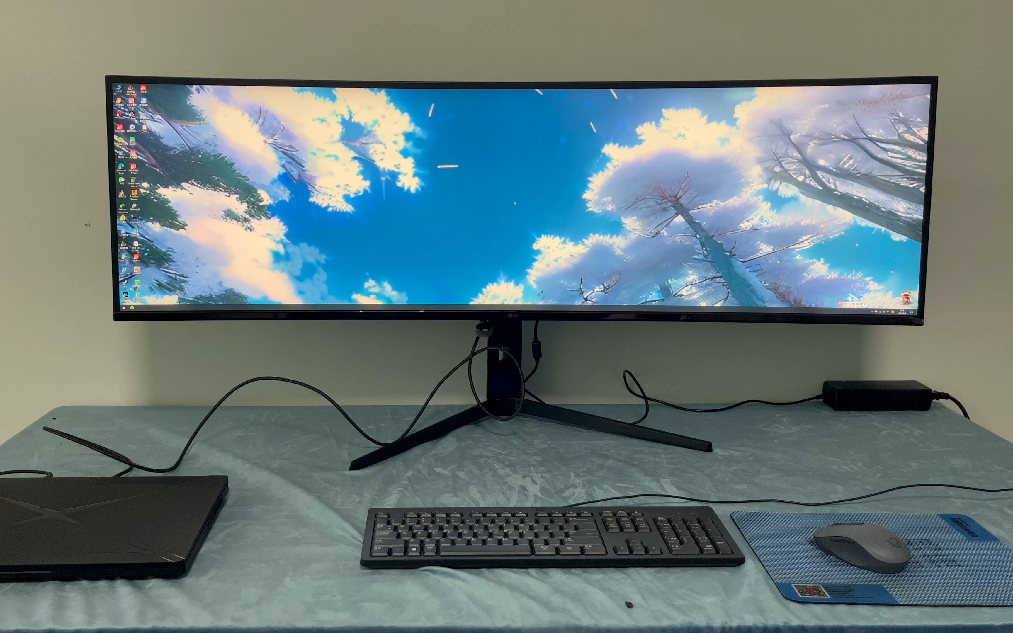 49英寸5k电竞144hz带鱼显示器崭新出厂,lg nano ips加持,色彩响应两不